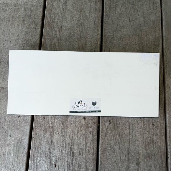 5/$20 "It's not what we have" wall plaque hanging with clip for photo - Picture 3 of 3